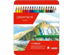 CARAN D'ACHE Matita colorata Pablo (18 pezzi)