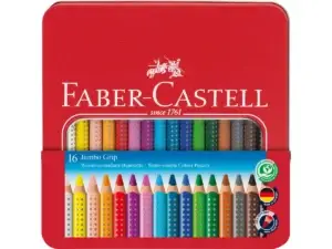 FABER-CASTELL Matite colorate Jumbo Grip (16 pezzi)