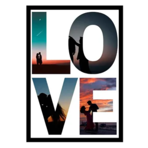 Poster personalizzato "LOVE"