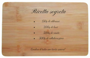 Tagliere Personalizzato "Ricetta segreta"