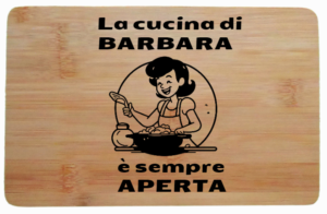 Tagliere Personalizzato "La cucina di"