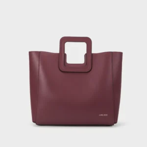 LABEL ROSE Borsa Olivia Burgundi